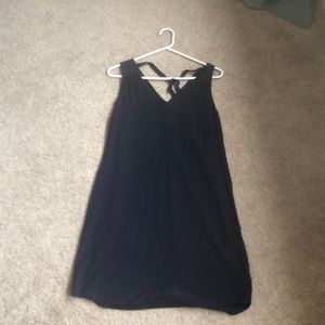 Navy sheath dress